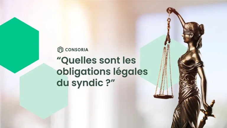 Photo d'un d'une statuette représentant la justice et la législation, pour illustrer les obligations du syndic de copropriété