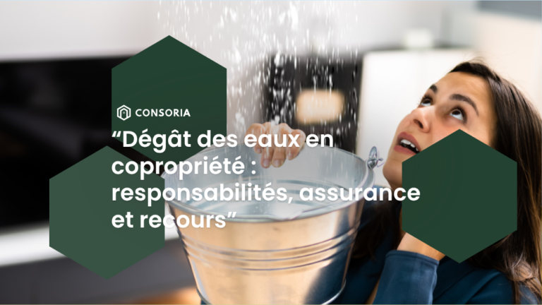 Dégât des eaux en copropriété : responsabilités, assurance et recours